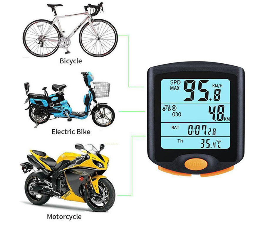 raleigh wireless cycling computer 11 functions